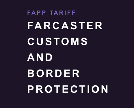 Fapp Tariff - Farcaster Mini Apps